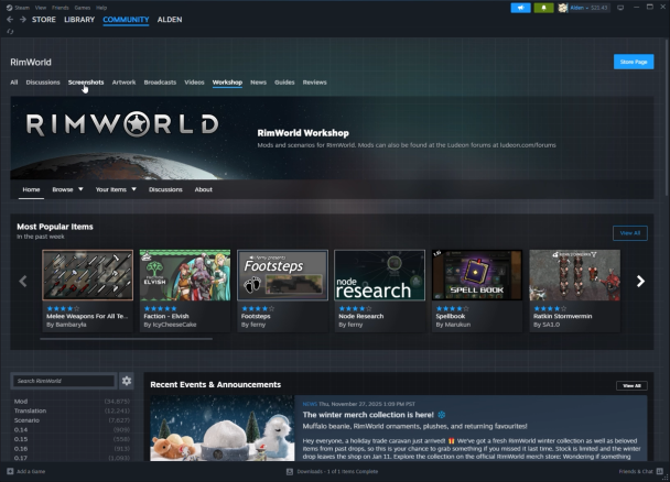 steam cover