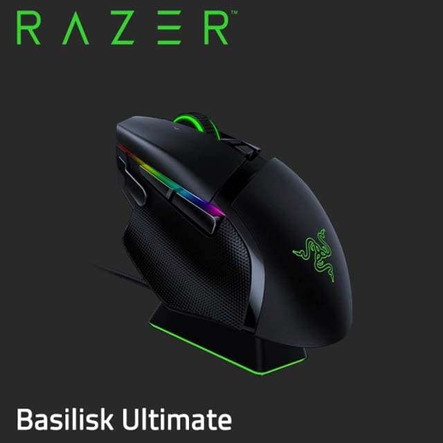 Razer Basilisk Ultimate 巴塞利斯蛇 終極版 無線電競滑鼠