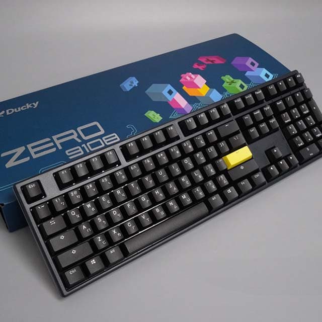 Ducky Zero 9108 夜魅 機械式鍵盤-青軸